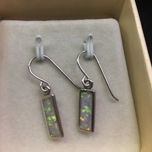 Sterling Opal earrings